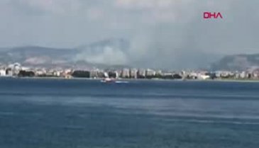 Çanakkale'de orman yangını