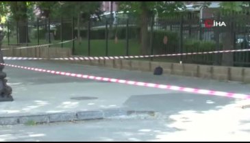 Yargıtay binasının önüne bırakılan şüpheli çantadan laptop çıktı