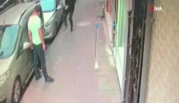 İstanbul'da silahlı saldırı dehşeti kameralara yansıdı