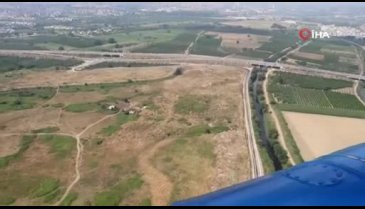 Bursa'da jandarmadan kaçak hafriyat denetlemesi