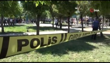Sokak ortasında yeğenini öldürdü