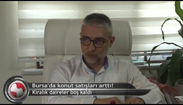 Bursa'da kiralık daireler boş kaldı! (ÖZEL HABER)