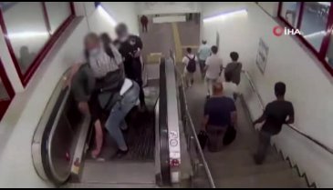 Metro istasyonunda ilginç yankesicilik