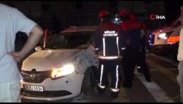 Düzce'de zincirleme trafik kazası!