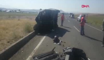 Ağrı'da minibüs devrildi: 3 çocuk öldü, 6 kişi yaralı