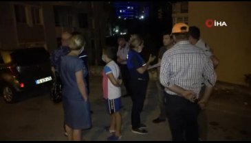 Bursa'da korku dolu anlar! Deprem oldu sandılar