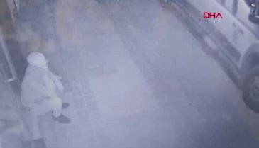 Bursa'da yavru köpeği çalan hırsız güvenlik kamerasına yakalandı