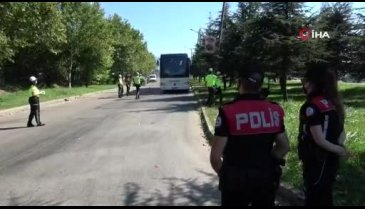 Bayram öncesi Bursa terminali abluka altında