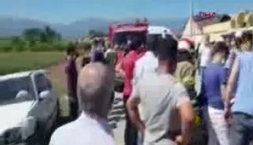 Bursa'da trafik kazası! 3 yaralı