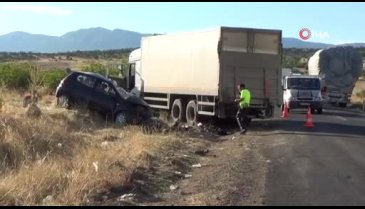 Bayram dönüşü feci kaza