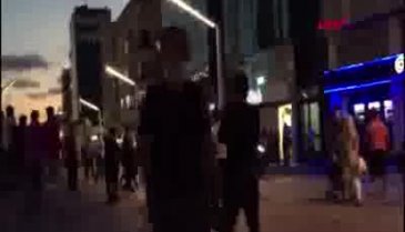 Kadınların laf atma kavgası kamerada