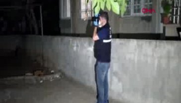 Ev sahibi ile göz göze gelen hırsız balkondan atladı!