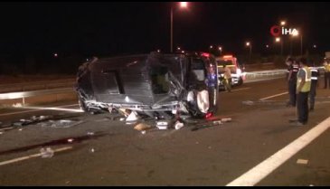Düğün yolu kabusa döndü!