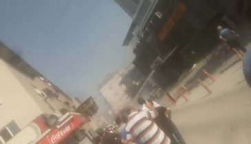 Bursa'da hastane önünde yanan araç korku dolu anlar yaşattı