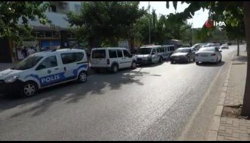 Aranan şahıs polis memurunun ayağını kırarak kaçmaya çalıştı