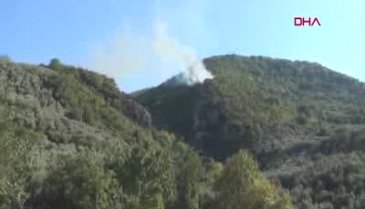 Bursa'da yangın!
