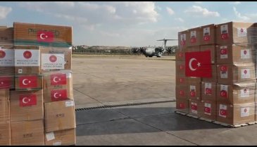 'TSK'ya ait uçağımız, Beyrut'a ulaştı'