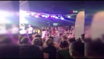 Yine aynı görüntüler! Düğünde sadece 1 kişi maske taktı