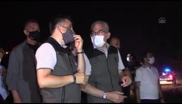 İzmir'de yangın paniği - 1
