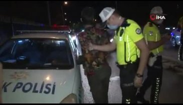 Sahte muhabirin foyası gazeteciler gelince ortaya çıktı