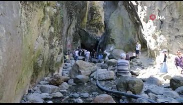 Bursa'da her yıl Arap turistlerle dolup taşan şelale boş kaldı