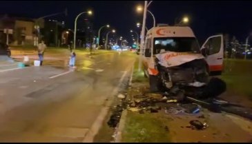 Bursa'da feci kaza! (ÖZEL HABER)