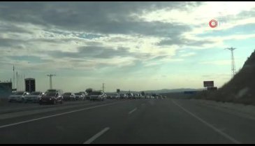 İstanbul-Çanakkale yolunda 5 kilometrelik araç kuyruğu