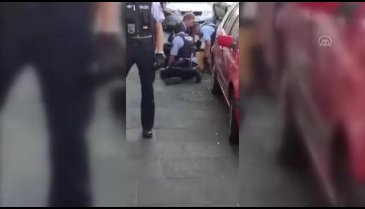 Alman polisinden Türk gence 'George Floyd' muamelesi