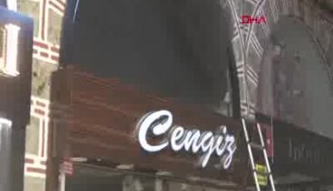 Bursa Tarihi Kapalı Çarşısı'nda yangın