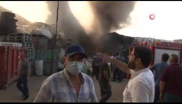 Bursa'da geri dönüşüm tesisinde büyük yangın çıktı! - 2