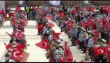 Cumhurbaşkanı Erdoğan, Malazgirt Zaferi kutlama programında konuştu