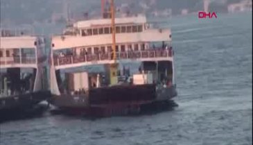Arabalı vapurda korku dolu anlar