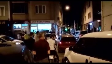 Bursa'da polisten kaçarken kaza yaptılar!