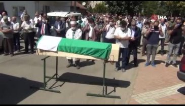 Bursa'da koronaya yenilen kulüp başkanı son yolculuğuna uğurlandı