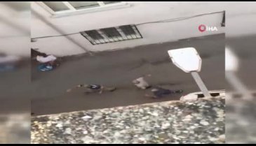 Bursa'da sokakta top oynayan çocukları önce dövdü sonra bıçakla kovaladı