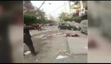 Lübnan'daki patlamanın yeni görüntüleri ortaya çıktı