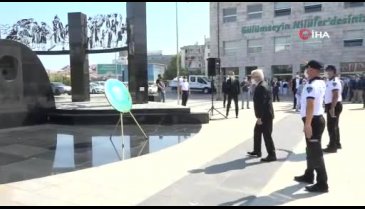 Zafer Bayramı Bursa Nilüfer'de törenle kutlandı