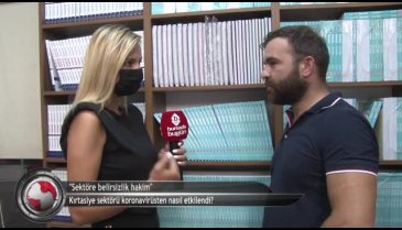 Kırtasiye sektörü koronavirüsten nasıl etkilendi? (ÖZEL HABER)