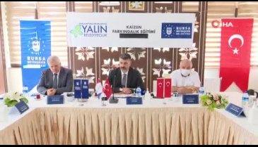 Bursa'da 'Yalın Belediyecilik' eğitimleri sürüyor