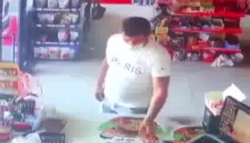 Bursa'da tırnakçılar kameraya yakalandı