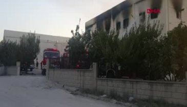 Bakliyat fabrikasındaki yangın faciaya neden oldu!