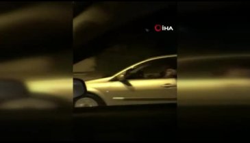 Balayından dönen avukat çifte trafikte sözlü silahlı tehdit