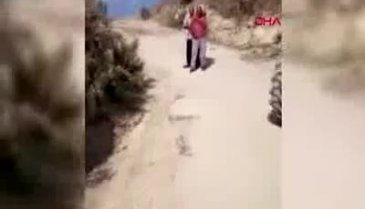 Muhtar operatörü silahla rehin aldı