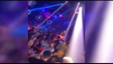 Gece kulüplerinde korkutan görüntüler