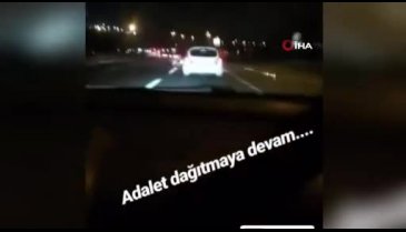 Trafikte "makas" terörü kamerada