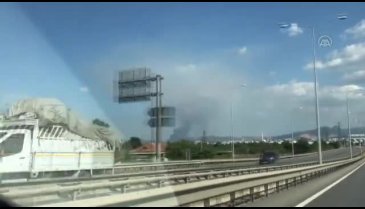 Bursa Gölbaşı mevkinde orman yangını -3