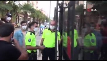 Bursa'da ilginç olay! Maske takmayan yolcuya bakın ne yaptı