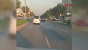 Bursa trafiğinde makas terörü