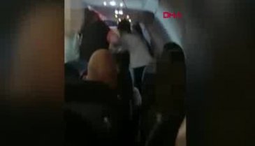 Londra-Türkiye uçağında "ırkçılık" kavgası