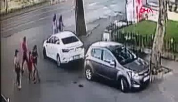 Camiden çıkan kişiye silahlı saldırı